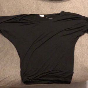 Black Dolman Shirt